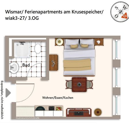Ferienapartments Am Krusespeicher Ferienapartments Am Krusespeicher 3-27 Wißmar Exteriör bild